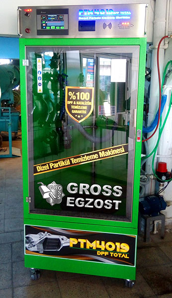 DPF ve Katalizör Dizel Partikül Filtresi Temizleme Makinesi Yalova